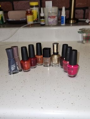 Assortment Of Nail Polish